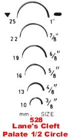 Lane's Cleft Palate 1/2 Circle